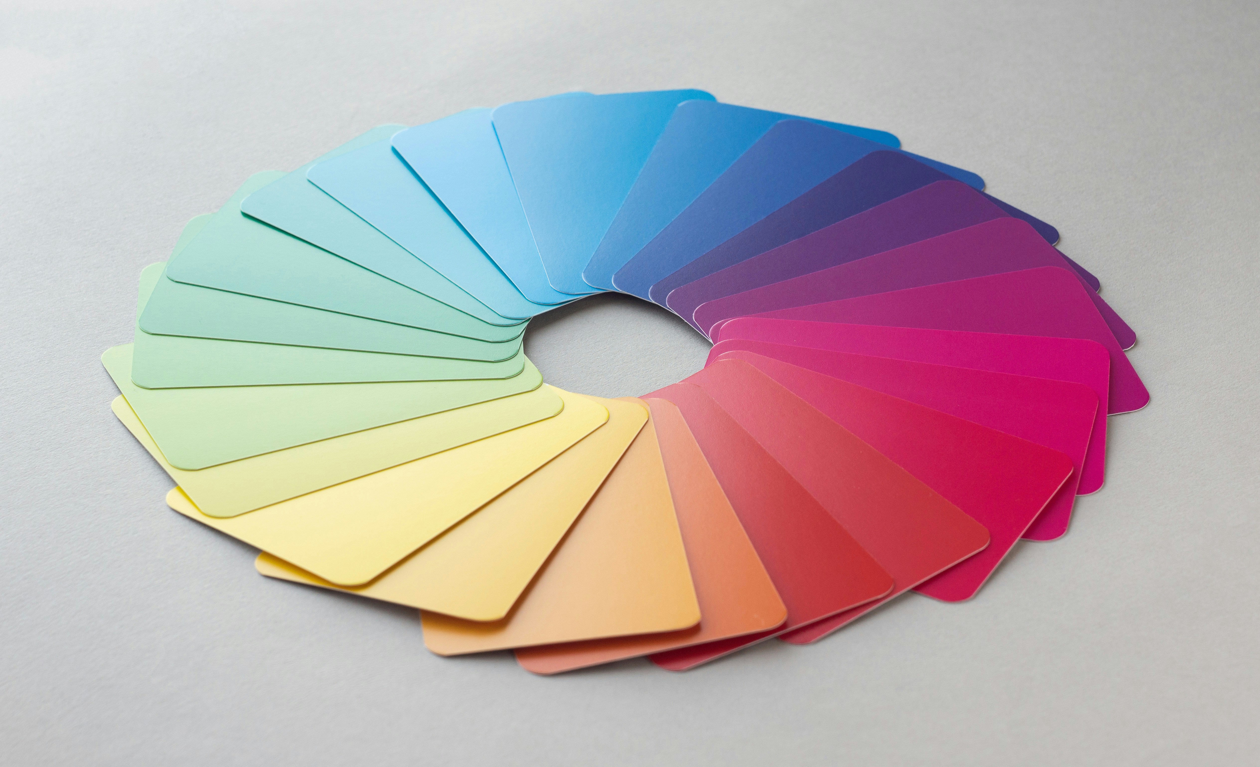Muestrarios de color y paletas profesionales